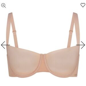 SKIMS NO SHOW UNLINED BALCONETTE BRA | MICA / 40D